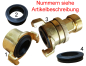 Preview: Anschlussset für GEKA -- IG 1" auf AG 1"