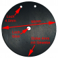 Preview: Dichtung für 108 mm Kiespumpe / Kiesbüchse