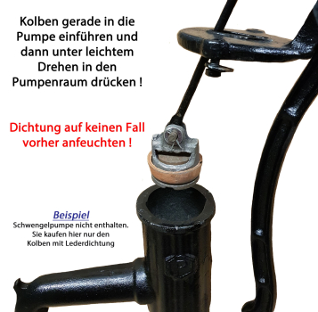 Kolben für Schwengelpumpe Typ 75