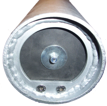 Komplettset - Plunscher 108 mm / Holzzange DN 115 / Ersatzdichtung