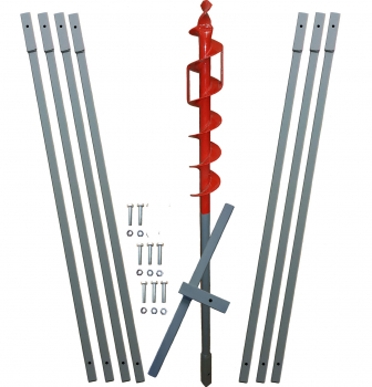 90 mm Erdbohrer 8 m