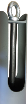 Komplettset - Kiespumpe 108 mm / Holzzange DN 125 / Ersatzdichtung