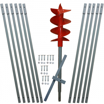 200mm Erdbohrer 12m