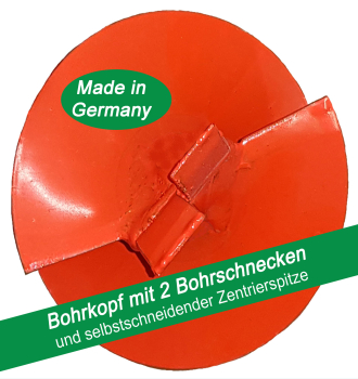 120 mm Erdbohrer 6 m