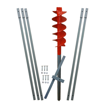 Brunnenandi Kiespumpe 108 Mm – Für Brunnenbau, Säuberung Und Freiräumen, Hub 690 Mm, Doppelkolben, 10,35 Kg – Inkl. Ersatzdichtungen