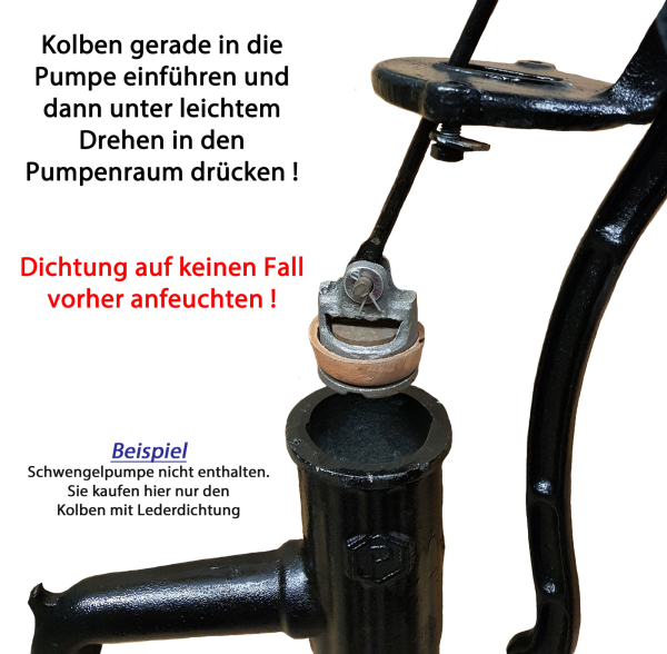 Kolben für Schwengelpumpe Typ 75