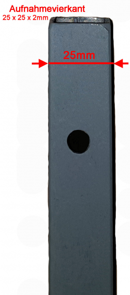 70 mm Erdbohrer ohne Griff