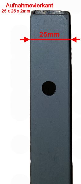 120 mm Erdbohrer ohne Griff