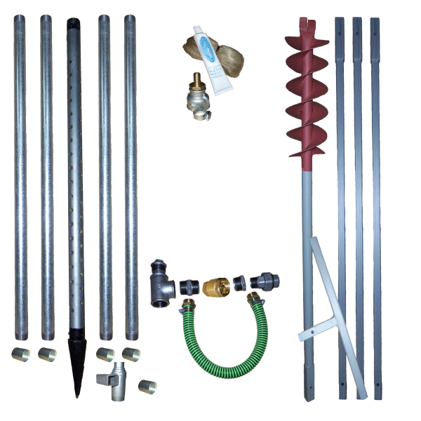 Gesamtset bei Wassertiefe 0-3m für