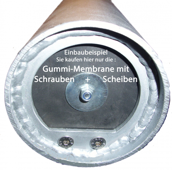 Dichtung mit Zubehör für 90 mm Kiespumpe / Kiesbüchse