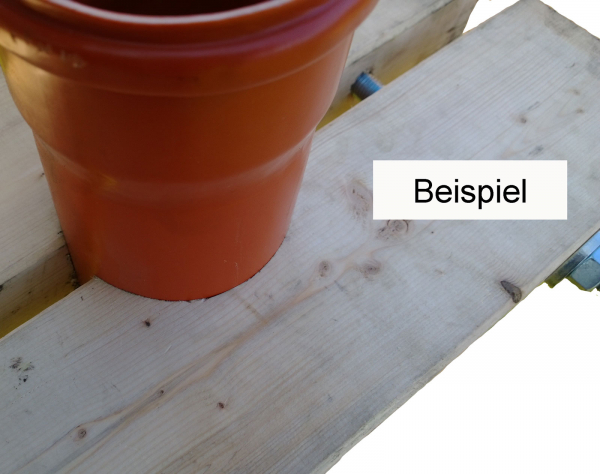 Holzzange für Brunnenbaurohr DN 125